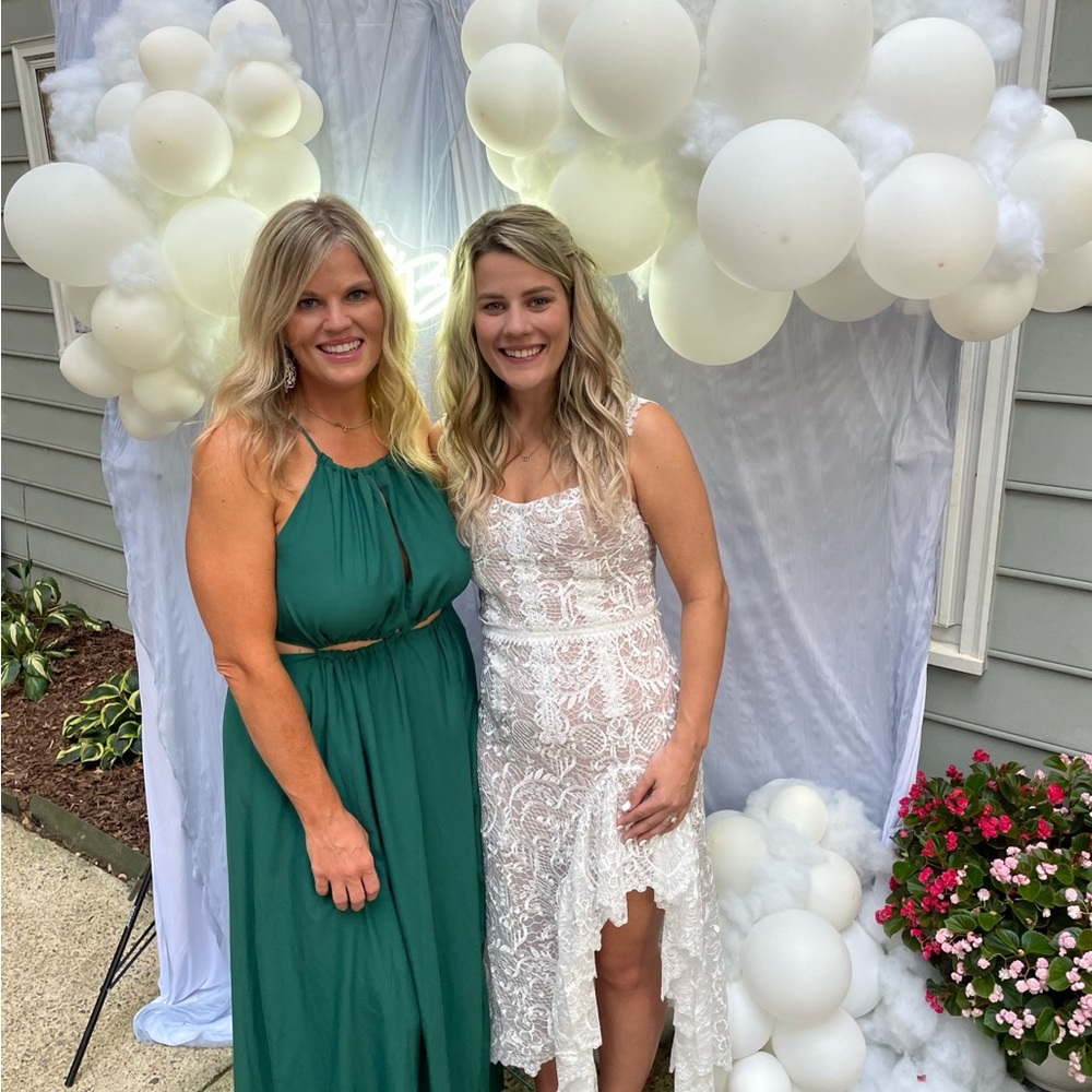 REVOLVE TIFFANY BLANC DRESS IN WHITE - BRIDAL DRESS